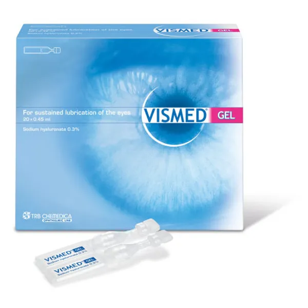 Vismed Gel Eye Drops Pack of 20