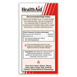 HealthAid CoQ10 200mg Capsules Pack of 30