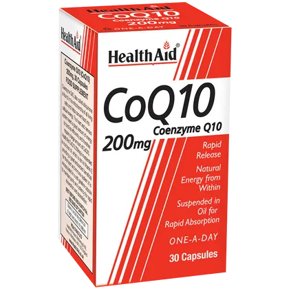 HealthAid CoQ10 200mg Capsules Pack of 30