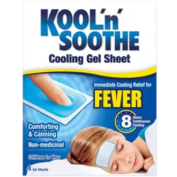 Kool 'n' Soothe Cooling Strip Sachets Kids Pack of 4