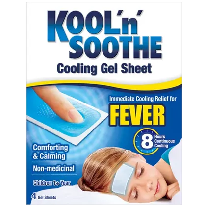 Kool 'n' Soothe Cooling Strip Sachets Kids Pack of 4