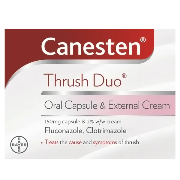 Canesten Thrush Duo Oral Capsule & External Cream