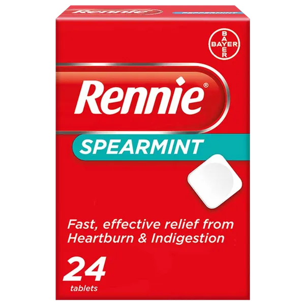 Rennie Spearmint Tablets Pack of 24