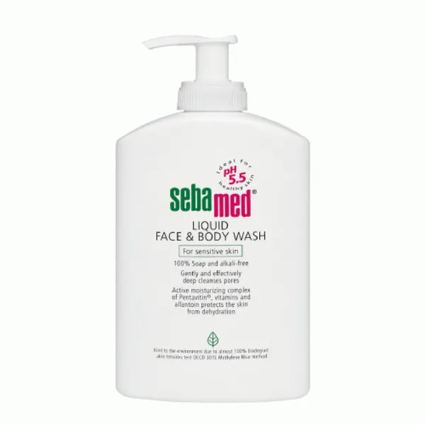 Sebamed Liquid Face & Body Wash 1Ltr