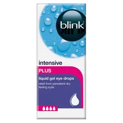 Blink Intensive Tears Plus Liquid Gel Eye Drops 10ml