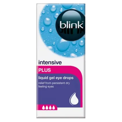 Blink Intensive Tears Plus Liquid Gel Eye Drops 10ml