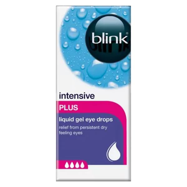 Blink Intensive Tears Plus Liquid Gel Eye Drops 10ml