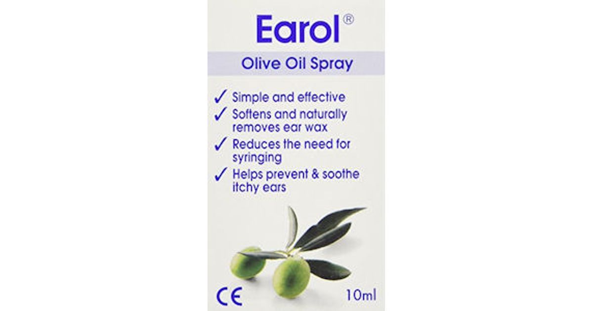 Earol Ear Wax Remover Olive Oil Spray 10ml