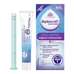 Replens MD Vaginal Moisturiser 35g Tube + Re-usable Applicator