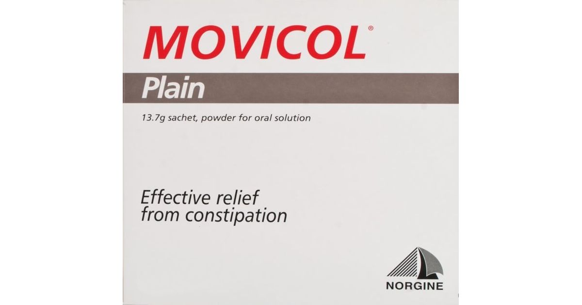 Movicol Plain Powder Sachets Pack of 30