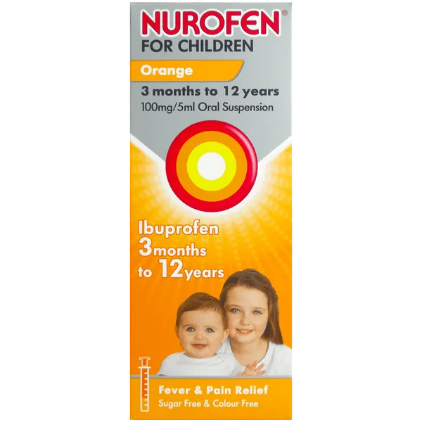 Nurofen For Children Sugar-free Orange 200ml