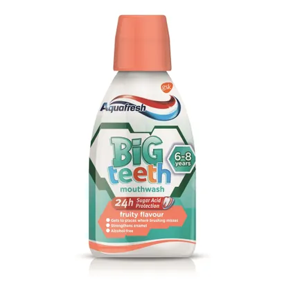 Aquafresh Big Teeth Mouthwash 300ml