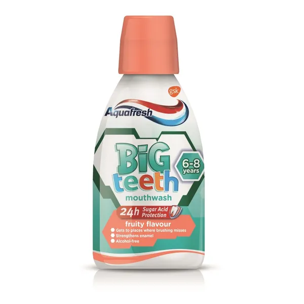 Aquafresh Big Teeth Mouthwash 300ml