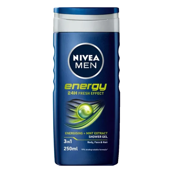 Nivea For Men Energy Shower Gel 250ml
