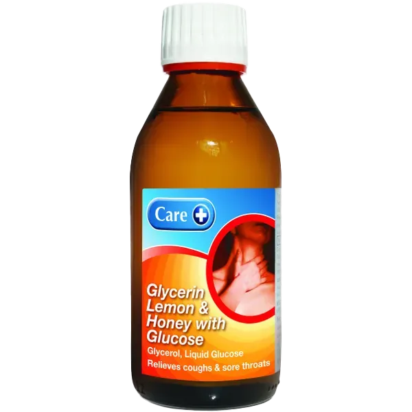 Care Glycerin, Lemon & Honey with Glucose 200ml