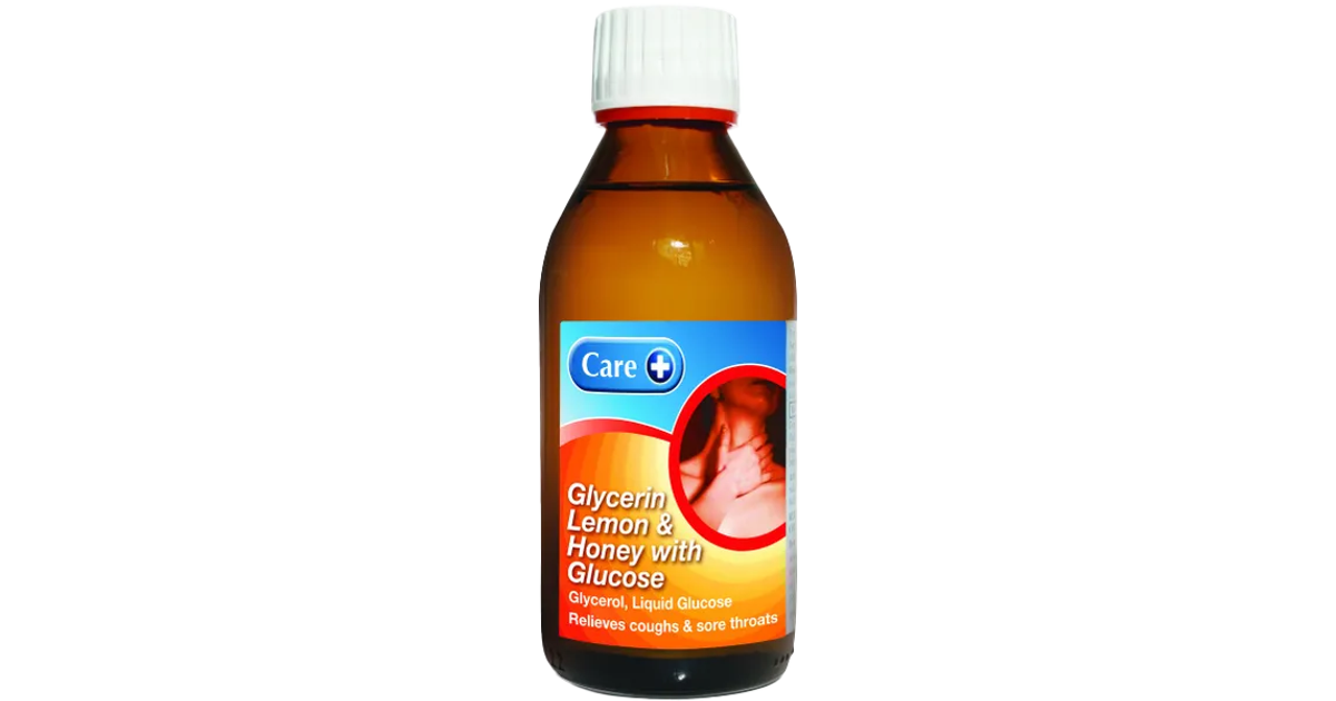 Care Glycerin, Lemon & Honey with Glucose 200ml