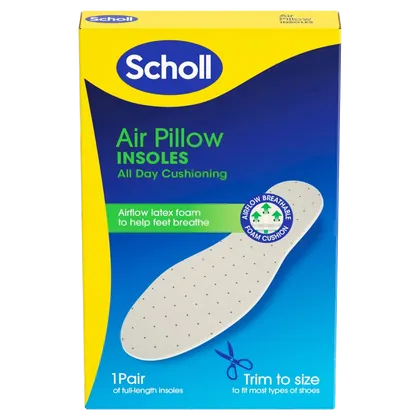 Scholl Air Cushion Everyday Insoles Cut-to-Size