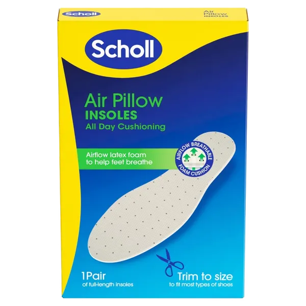 Scholl Air Cushion Everyday Insoles Cut-to-Size