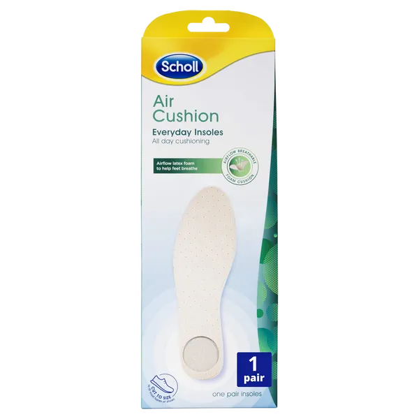 Scholl Air Cushion Everyday Insoles Cut-to-Size