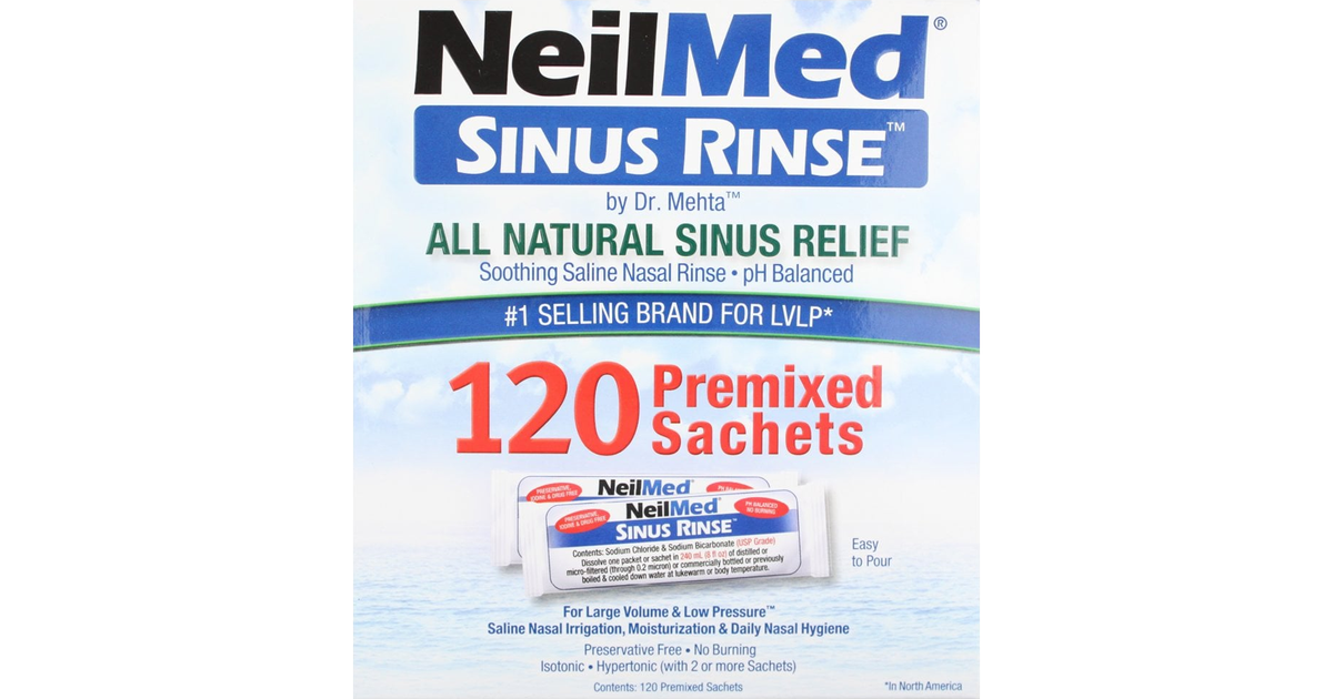 NeilMed Sinus Rinse Premixed Packets - Shop Sinus & Allergy at H-E-B