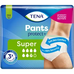 TENA Pants Protect+ Super Medium Pack of 12