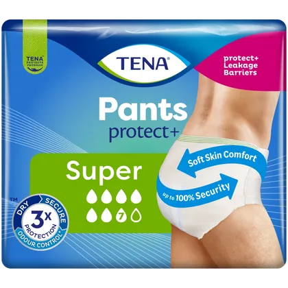 TENA Pants Protect+ Super Medium Pack of 12