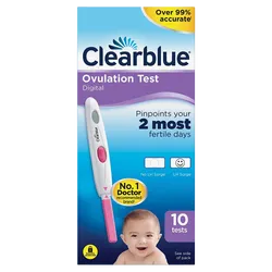 Clearblue Ovulation Digital Test Pack of 10