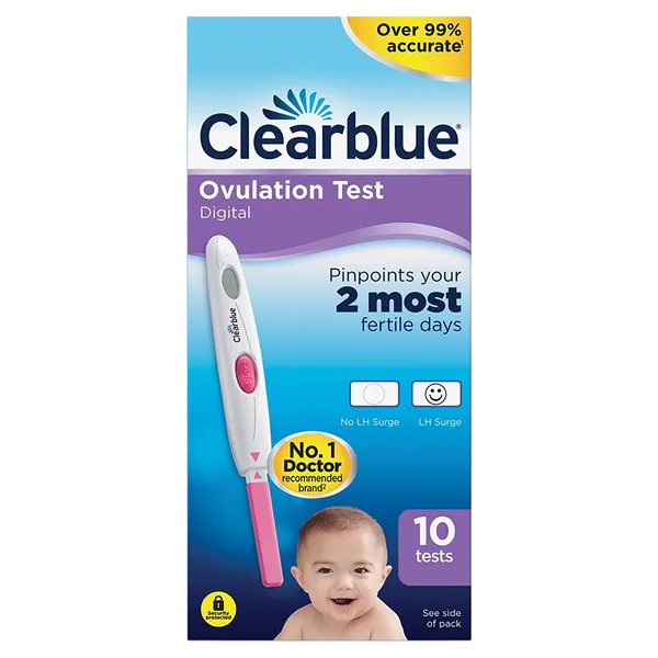 Clearblue Ovulation Digital Test Pack of 10