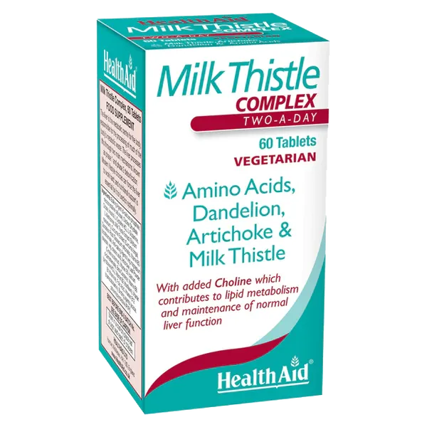 HealthAid Milk Thistle Complex Tablets Pack of 60
