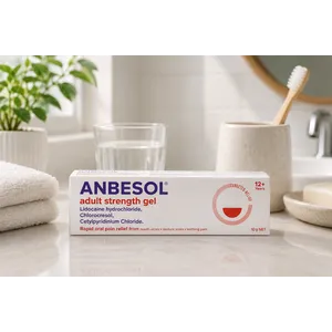 Anbesol Adult Strength Oral Pain Relief Gel 10g