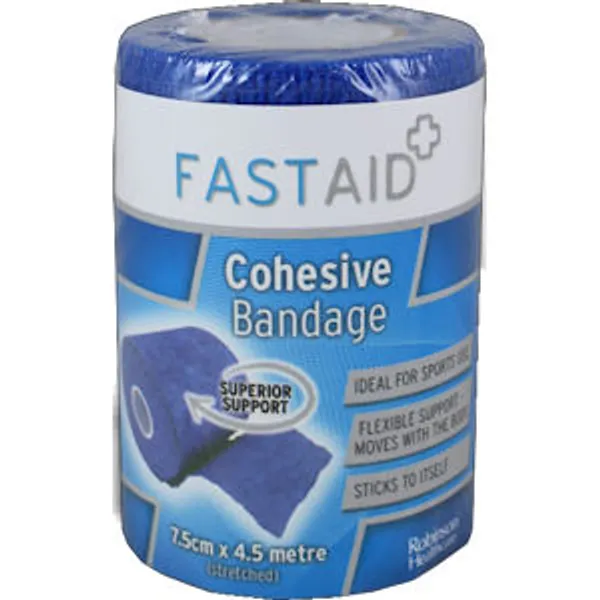 Fastaid Cohesive Bandage 7.5cm x 4.5m