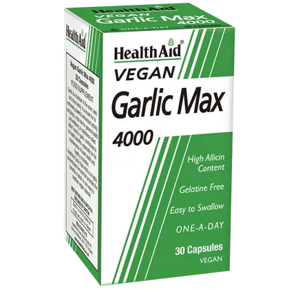 HealthAid Garlic Max 4000mg Capsules Pack of 30