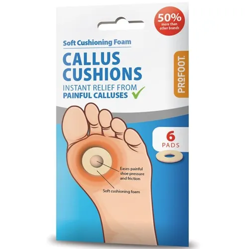 Profoot Callus Cushions Pads Pack of 6