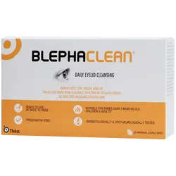 Blephaclean Sterile Eyelid Cleansing Wipes Pack of 20