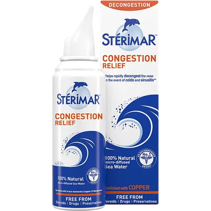 Sterimar Congestion Relief Sea Water Nasal Spray 100ml