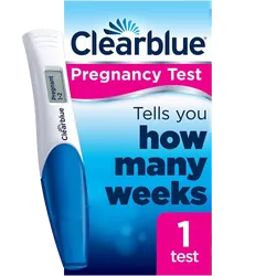 Clearblue Pregnancy Test with Weeks Indicator Pack of 1