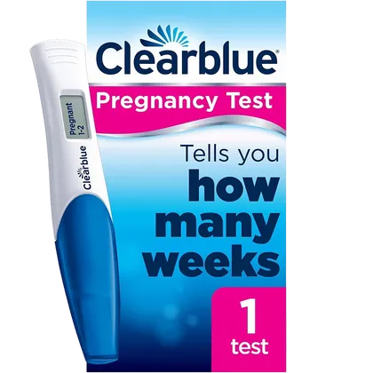 Clearblue Pregnancy Test with Weeks Indicator Pack of 1