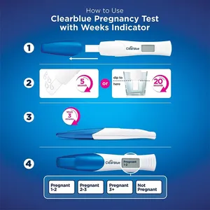Clearblue Pregnancy Test with Weeks Indicator Pack of 2