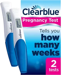 Clearblue Pregnancy Test with Weeks Indicator Pack of 2