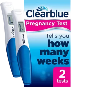 Clearblue Pregnancy Test with Weeks Indicator Pack of 2