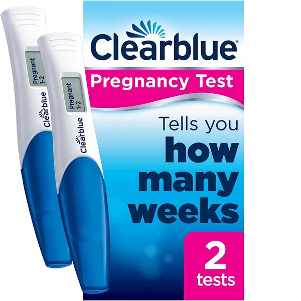 Clearblue Pregnancy Test with Weeks Indicator Pack of 2