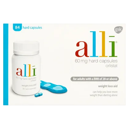 Alli Weight Loss Slimming Pills Tablets Weldricks