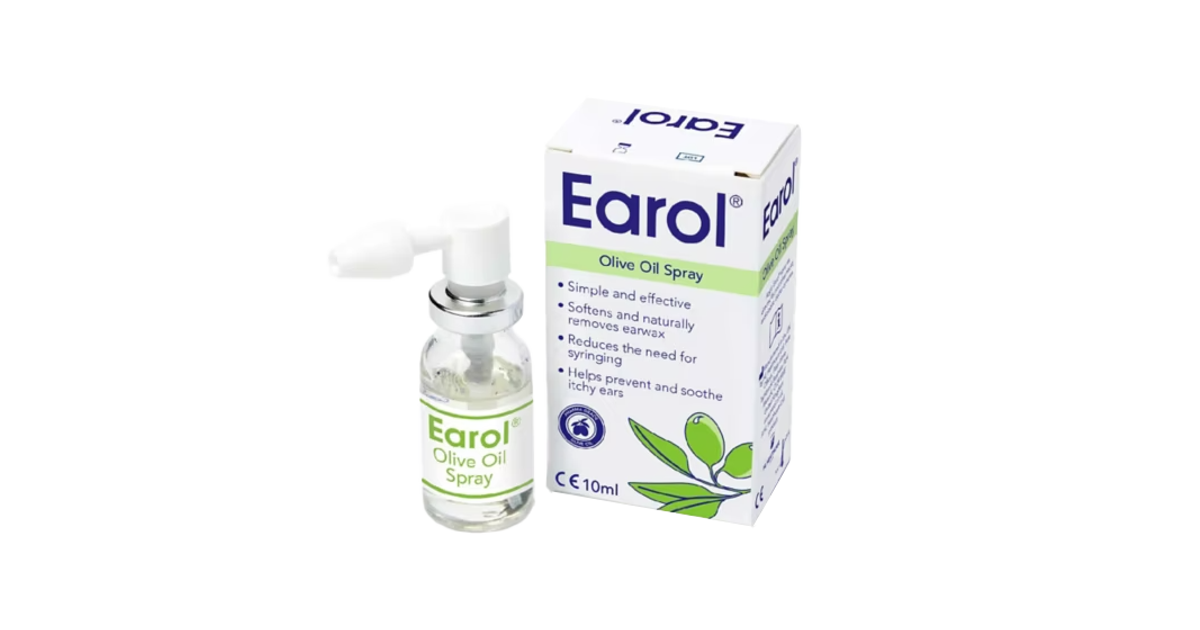 Earol Ear Wax Remover Olive Oil Spray 10ml