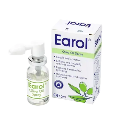 Earol Ear Wax Remover Olive Oil Spray 10ml