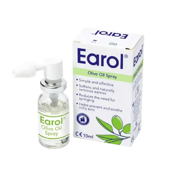 Earol Ear Wax Remover Olive Oil Spray 10ml