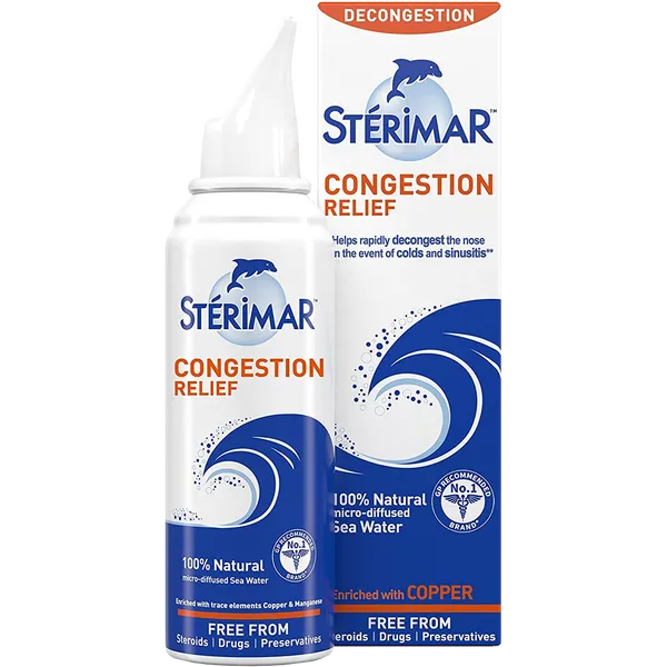 Sterimar Congestion Relief Sea Water Nasal Spray 50ml