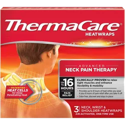 Thermacare Heat Wrap Neck, Shoulder & Wrist Pack of 3