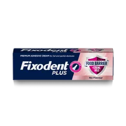 Fixodent Plus Food Seal Denture Adhesive Cream 40g