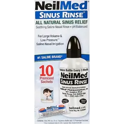 Neilmed Sinus Rinse Kit With 10 Premixed Sachets