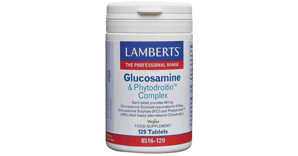 Lamberts Glucosamine & Phytodroitin Complex Tablets Pack of 120